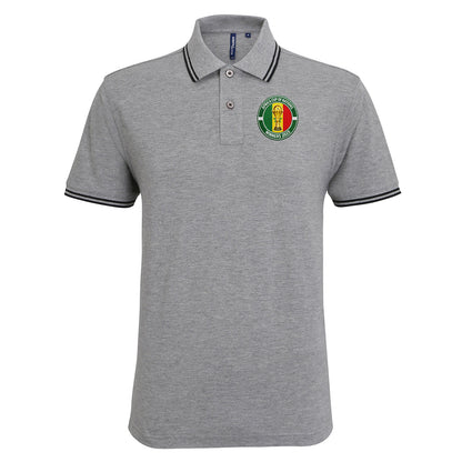 Senegal AFCON Winners 2025 Tipped Polo Shirt