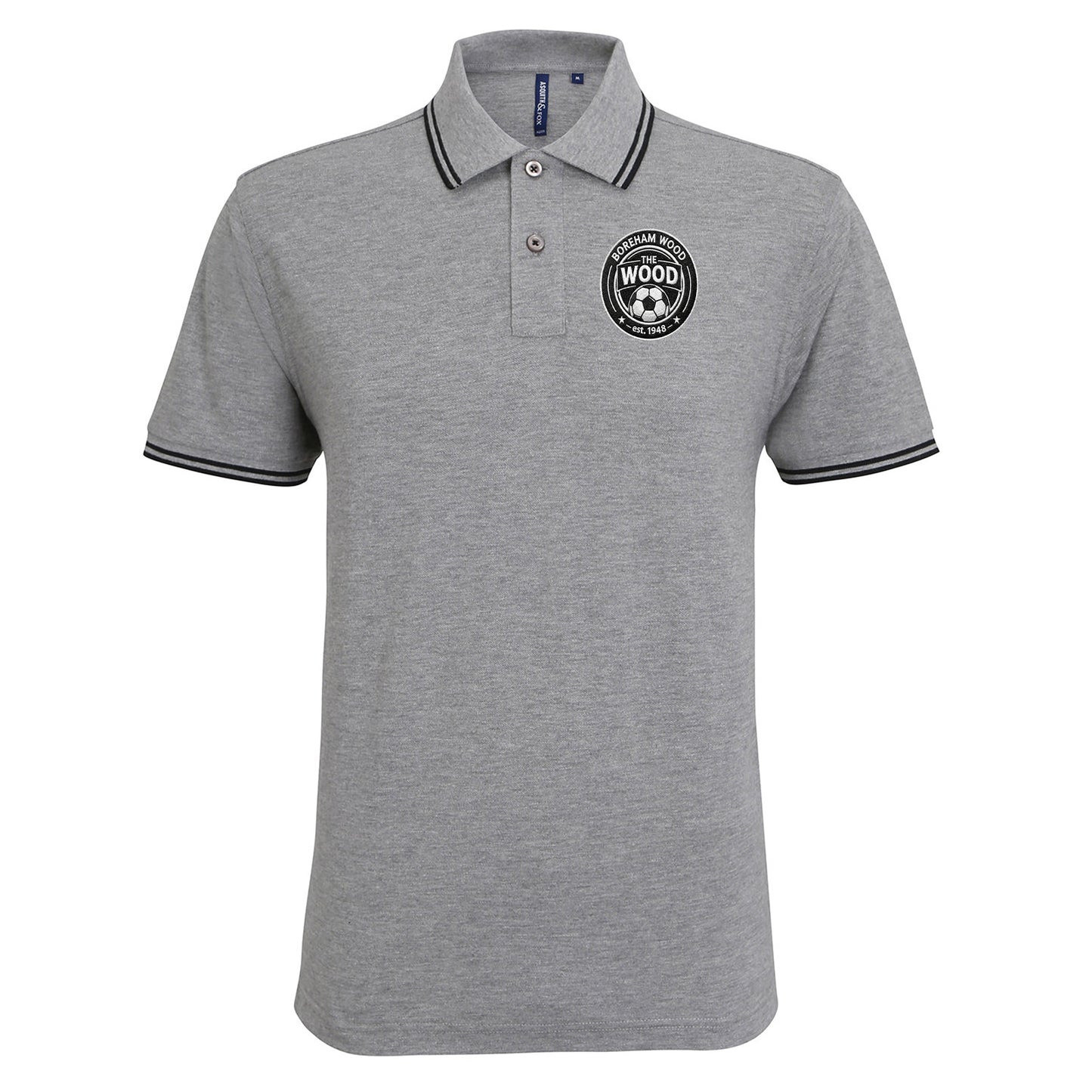 Boreham Wood Football Tipped Polo Shirt