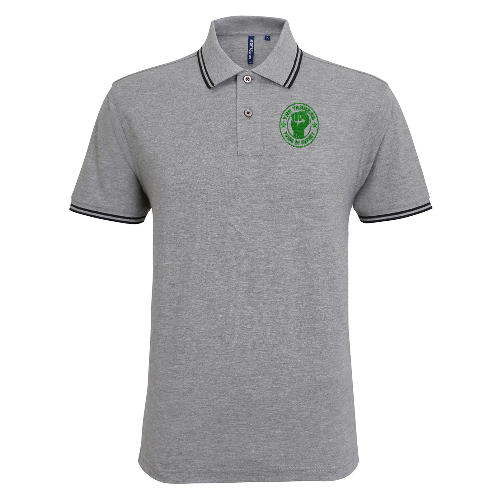 The Tanners Pride of Surrey Embroidered Tipped Polo Shirt
