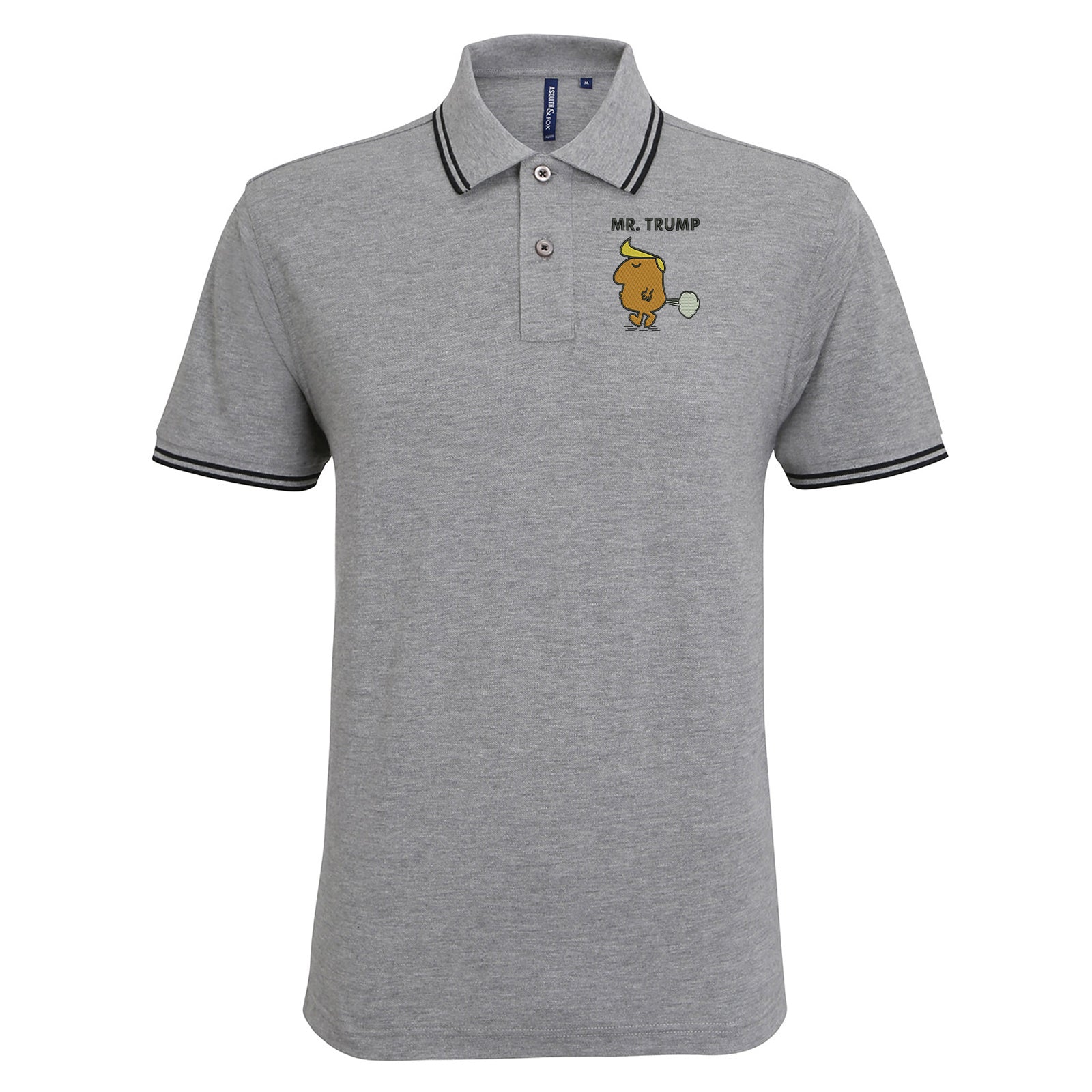 Donald Mr Trump Tipped Polo Shirt