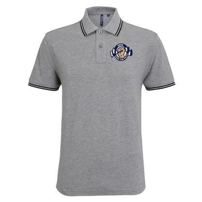 Dundee Dees Football Fans Football Tipped Polo Shirt