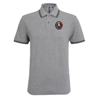 Count Binface Clacton Tipped Polo Shirt