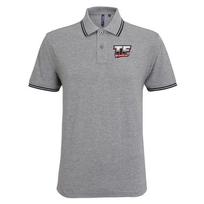 TF You Lookin’ at Tipped Polo Shirt 