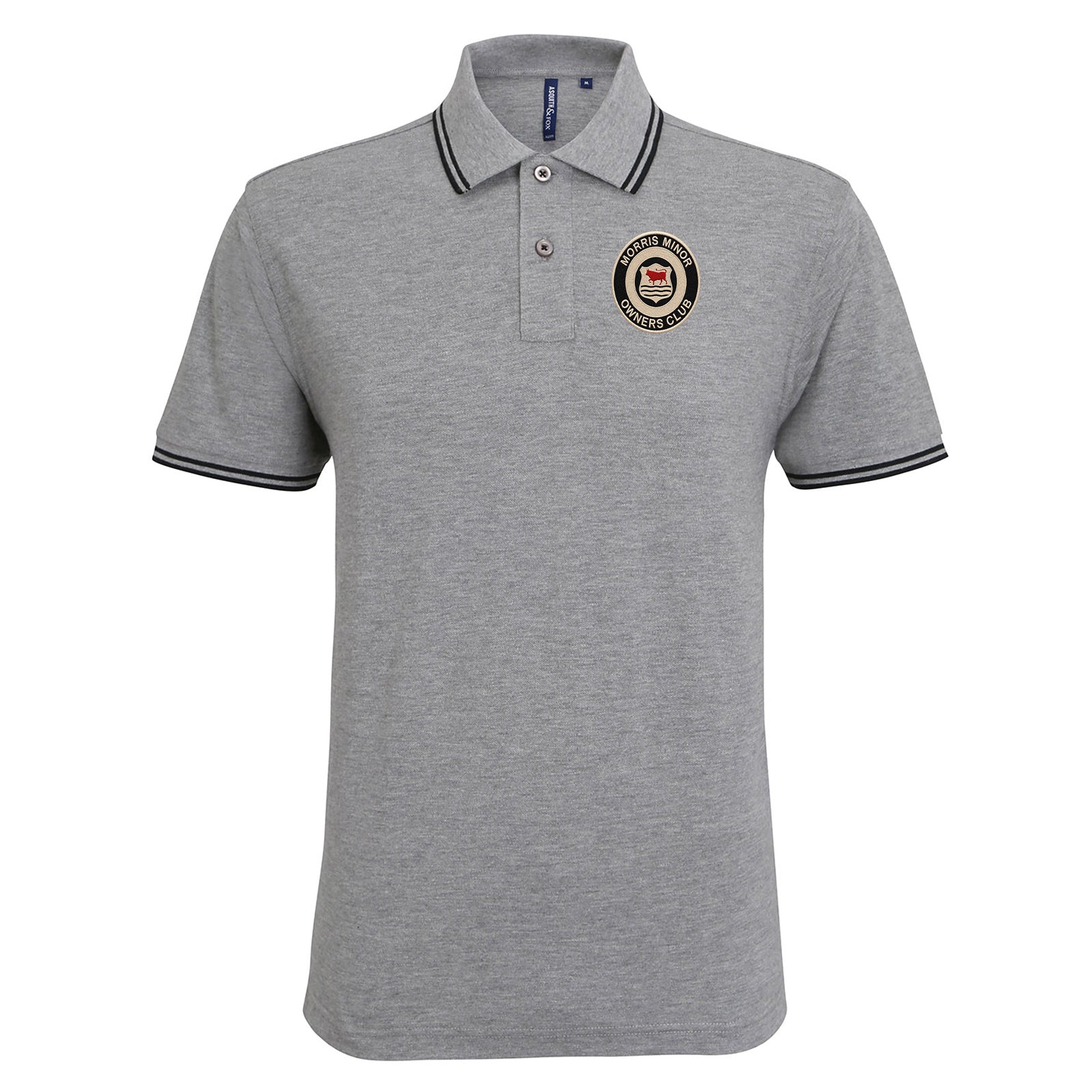 Morris Minor Owners Club Tipped Polo Shirt