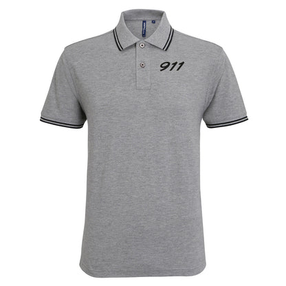 Porsche 911 Tipped Polo Shirt