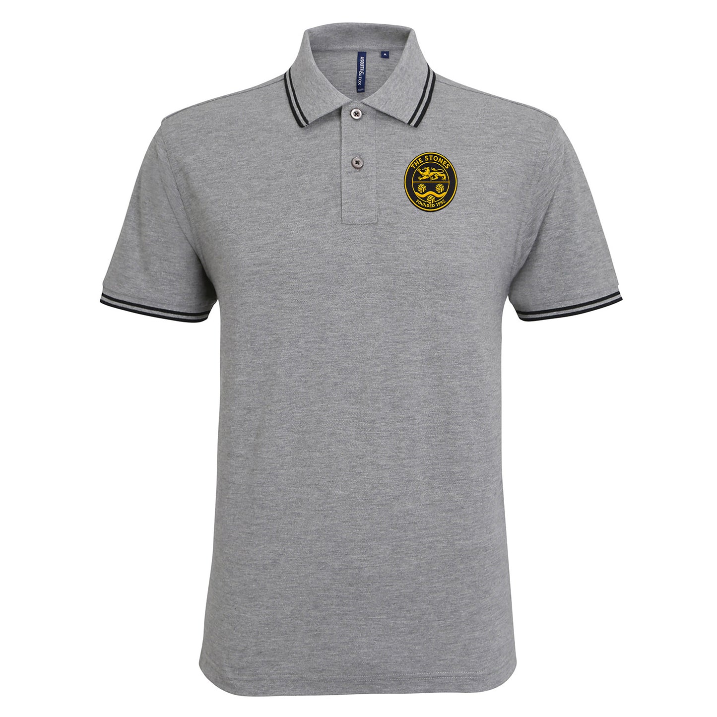 Newport County Football Tipped Polo Shirt