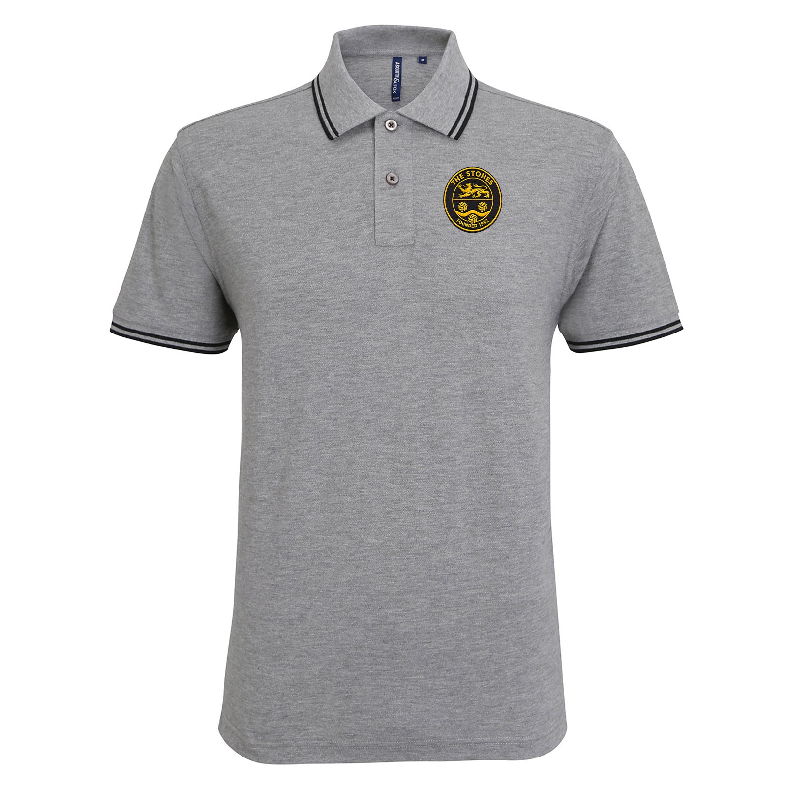 Newport County Football Tipped Polo Shirt