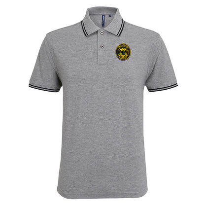 Newport County Football Tipped Polo Shirt