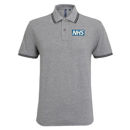NHS National Health Service Tipped Polo Shirt 