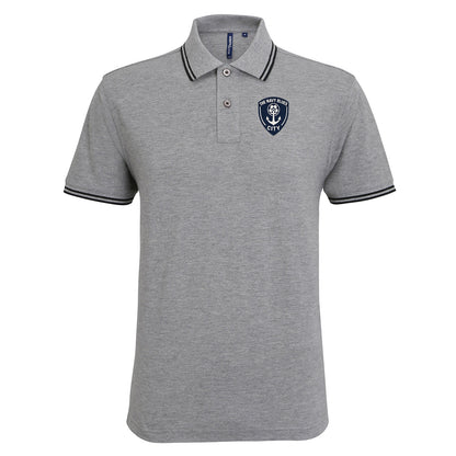 The Navy Blues Auckland City Tipped Polo Shirt