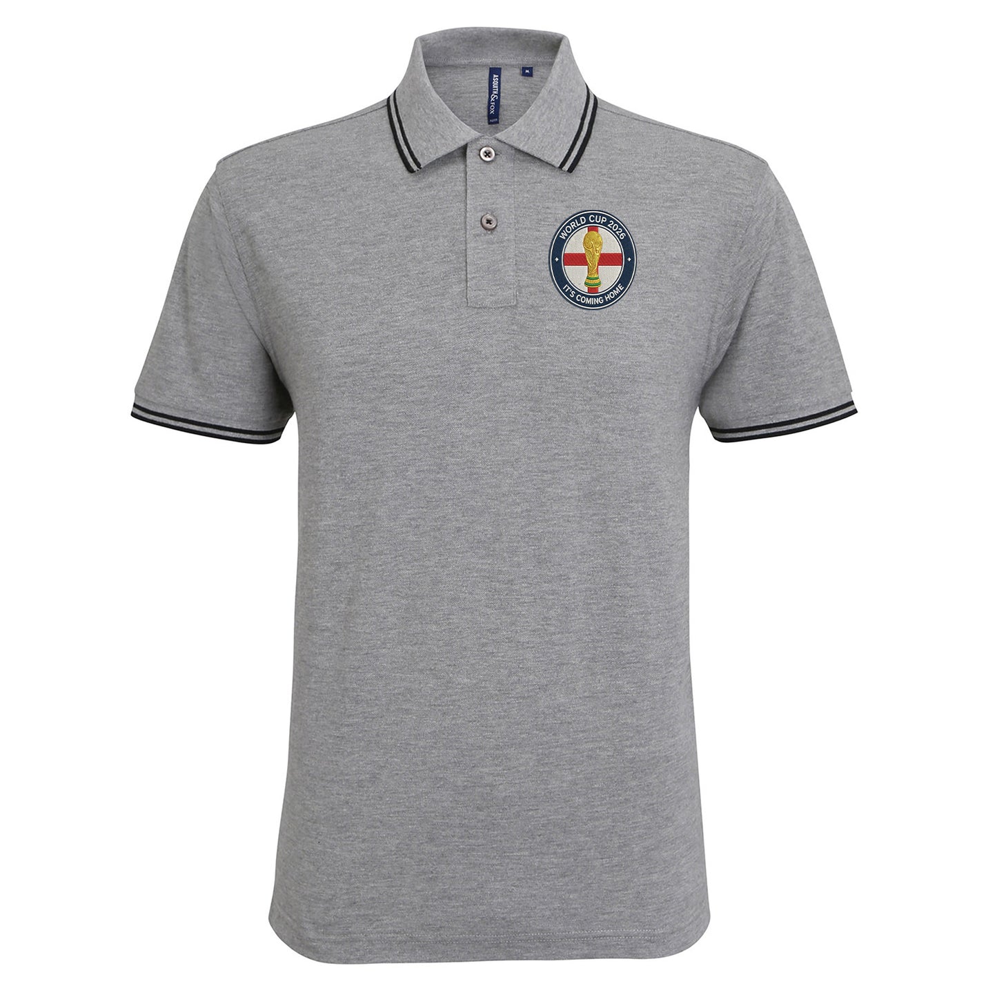 England World Cup 2026 Tipped Polo Shirt