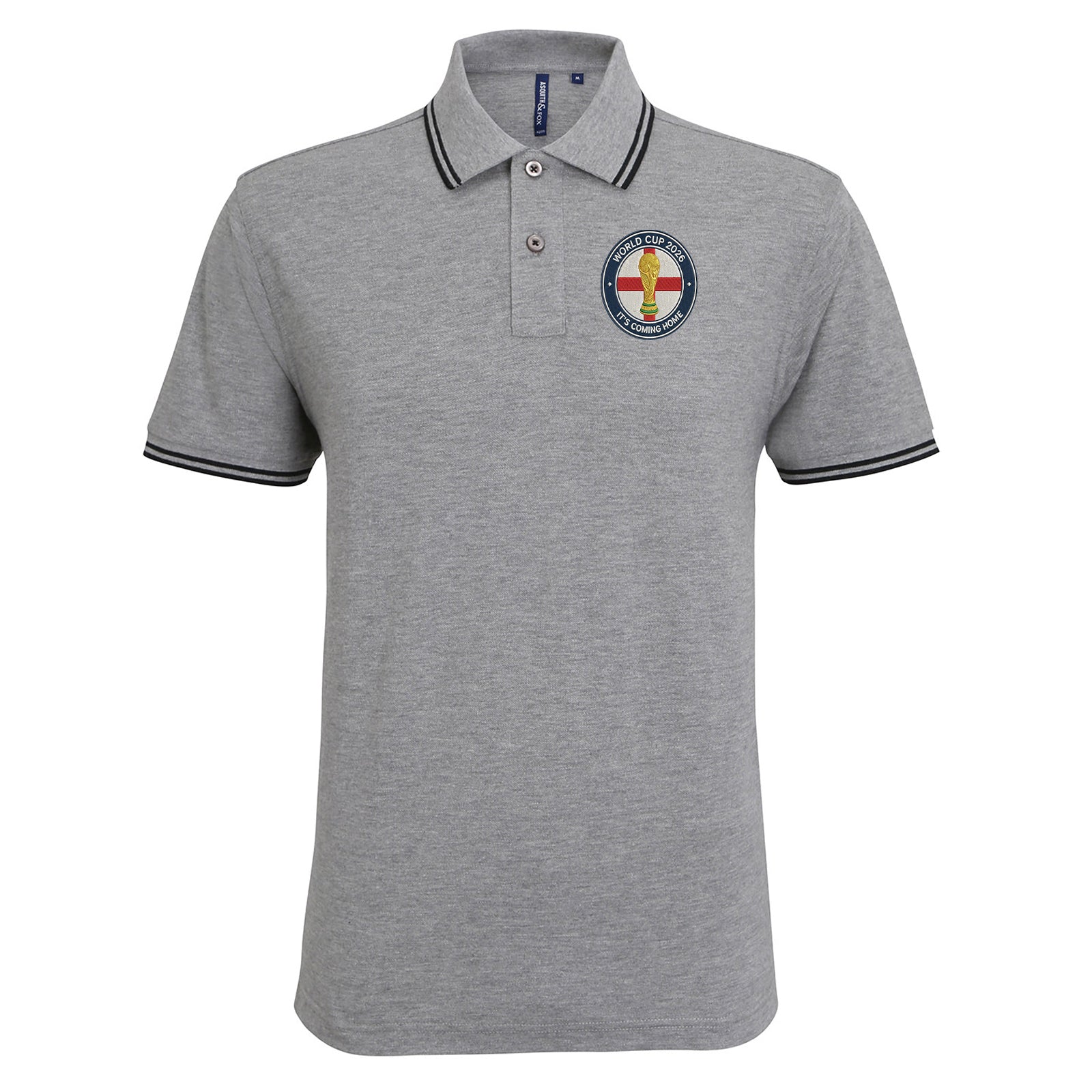 England World Cup 2026 Tipped Polo Shirt