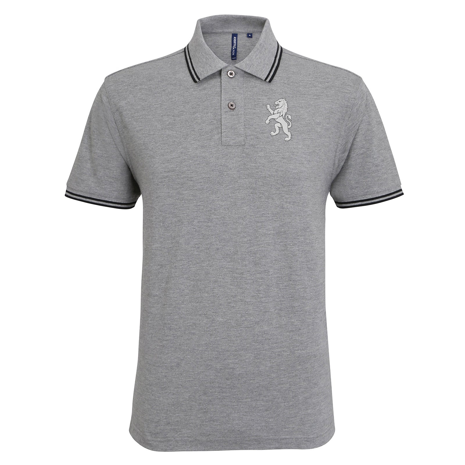 Retro Scotland 1872 Football Tipped Polo Shirt