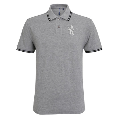 Retro Scotland 1872 Football Tipped Polo Shirt