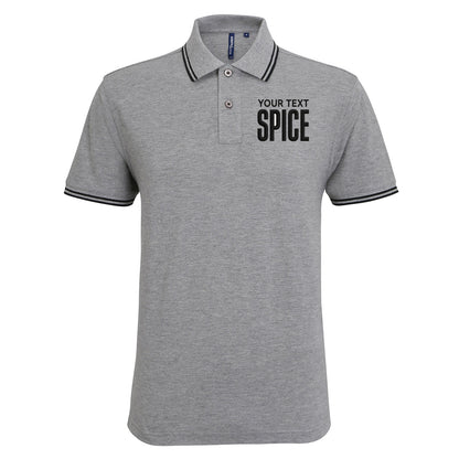 Spice Girls Tipped Polo Shirt