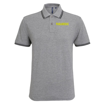 Paramedic Tipped Polo Shirt