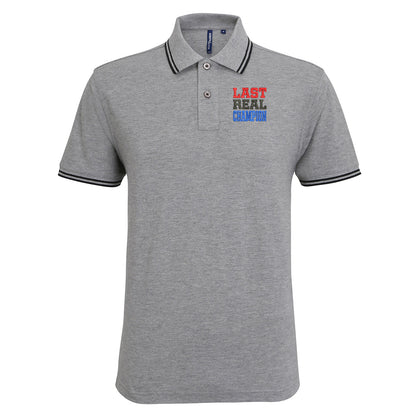 John Cena Last Real Champion Tipped Polo Shirt 
