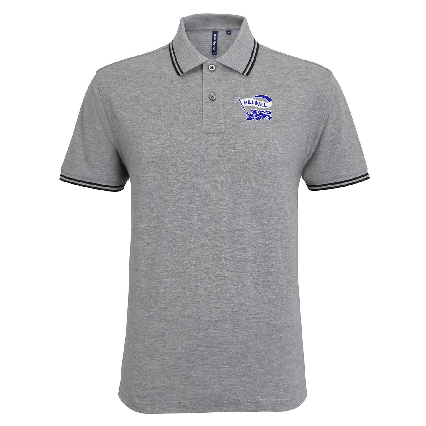 Classic Millwall Football Tipped Polo Shirt 
