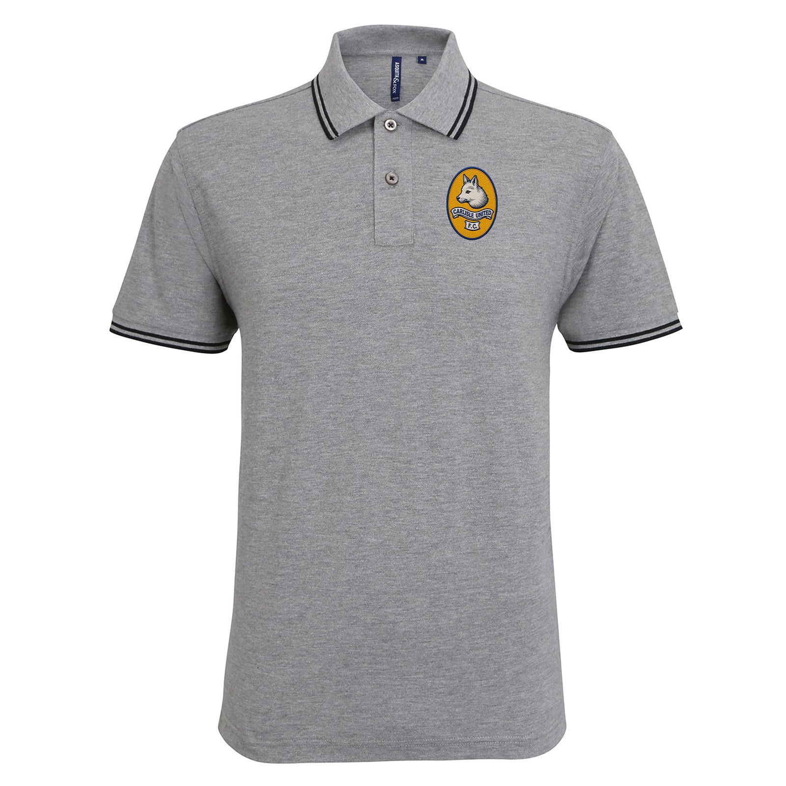 Vintage Carlisle United Tipped Polo Shirt