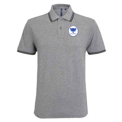 Old School Carlisle United Football Tipped Polo Shirt