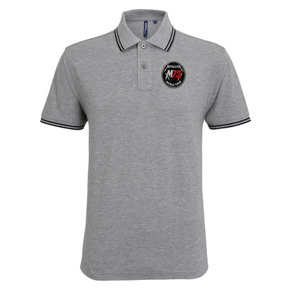 Metallica M72 World Tour Tipped Polo Shirt