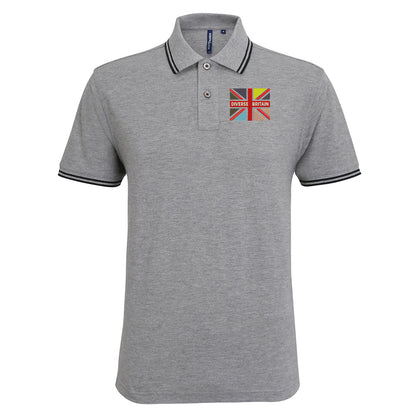 Diverse Britain Tipped Polo Shirt