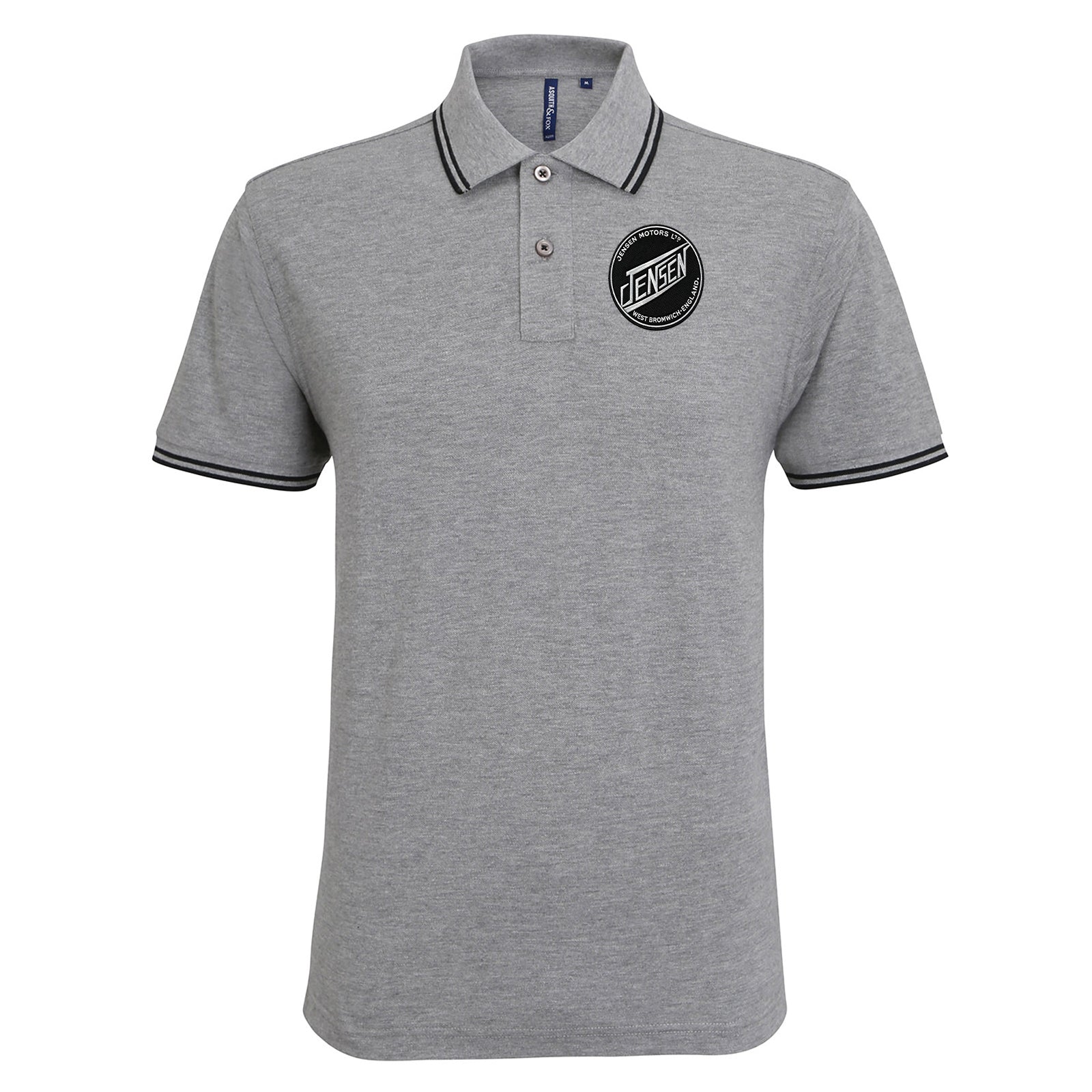 Jensen Motors Limited West Bromwich Tipped Polo Shirt