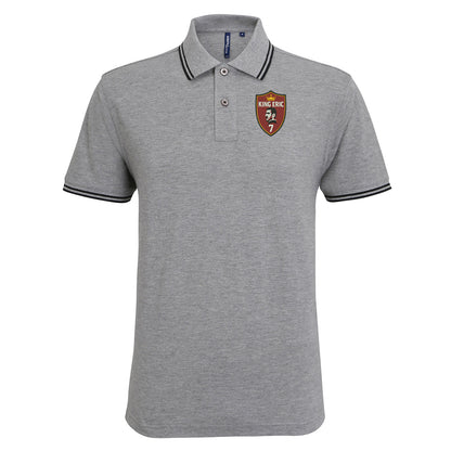 King Eric Cantona Tipped Polo Shirt