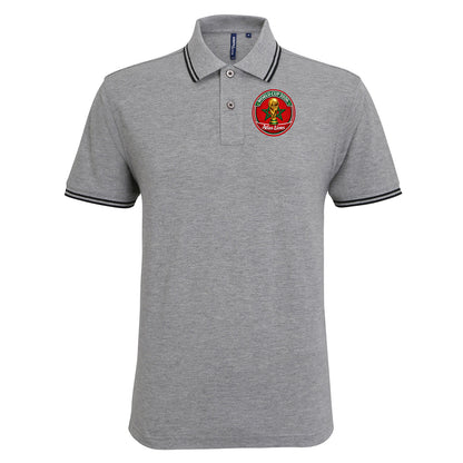 Morocco World Cup 2026 Tipped Polo Shirt 