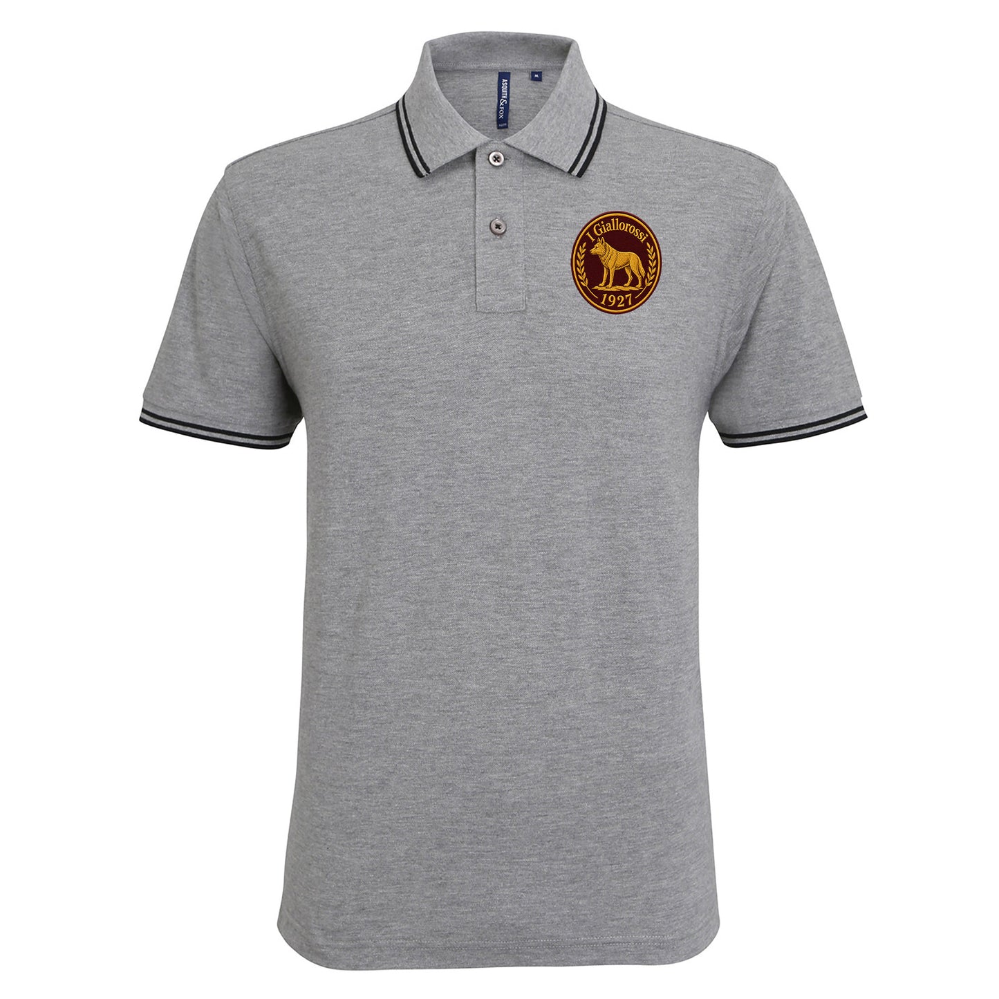 I Giallorossi 1927 Tipped Polo Shirt