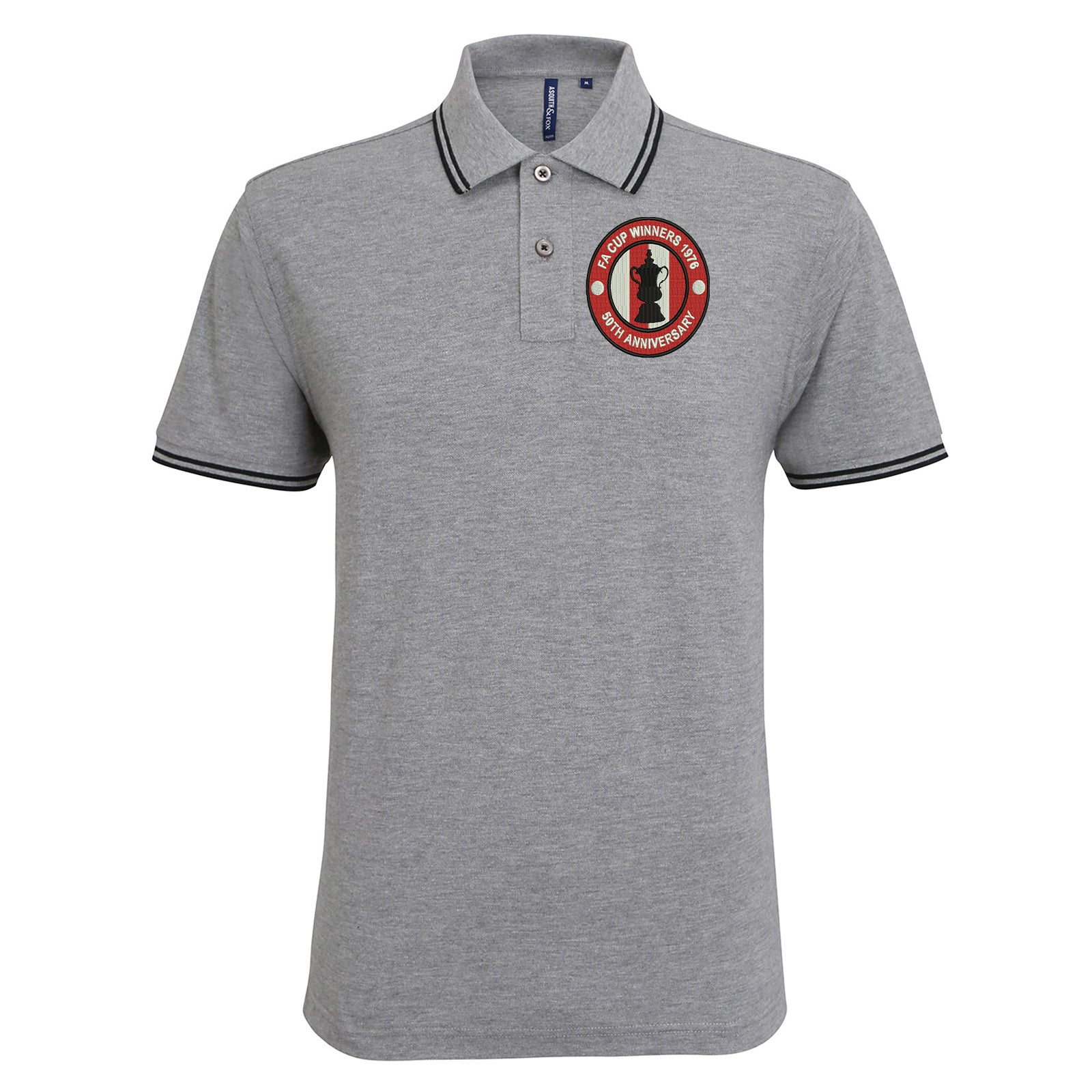Southampton FA Cup Winners 1976 Tipped Polo Shirt
