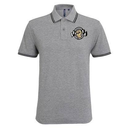 Grimsby Town Football Tipped Polo Shirt 