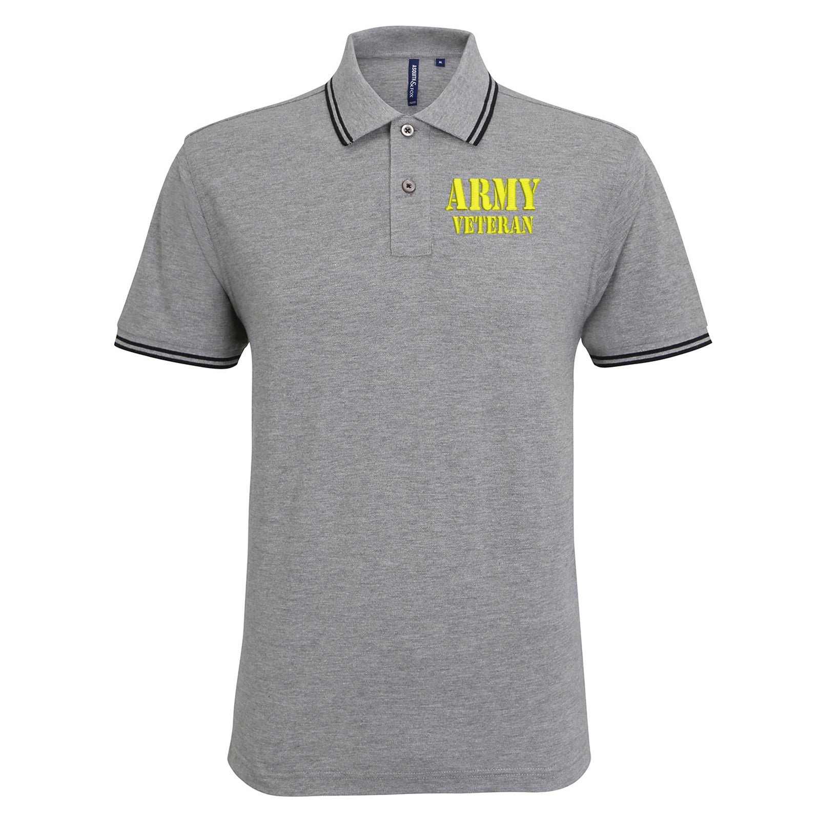 Army Veteran Tipped Polo Shirt