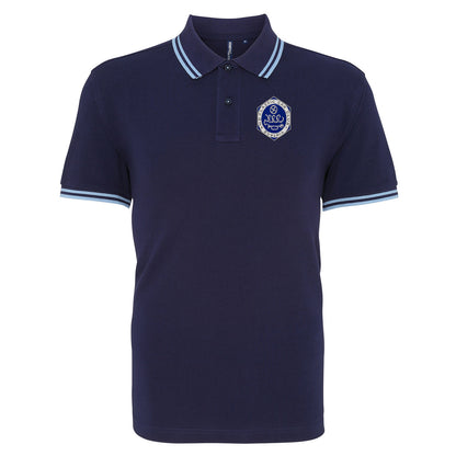 Vintage and Classic Car Club Tipped Polo Shirt