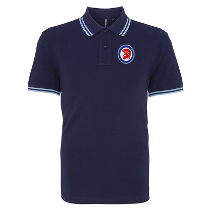 Trojan Helmet Roundel Tipped Polo Shirt