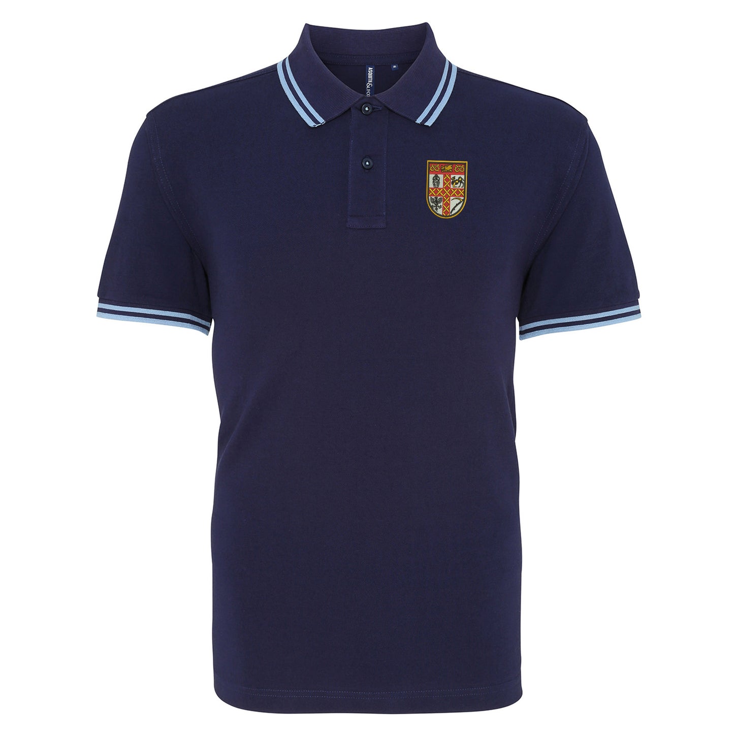 Retro Stoke 1953 Embroidered Tipped Polo Shirt
