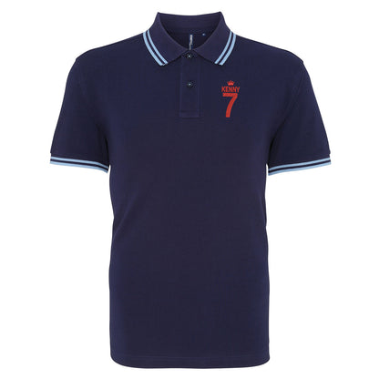 Kenny 7 Embroidered Tipped Polo Shirt