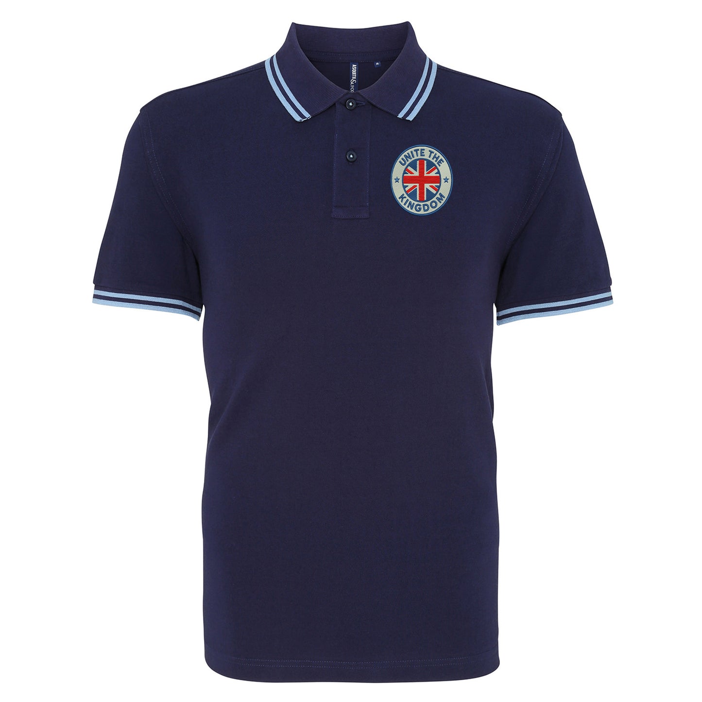 Unite The Kingdom Tipped Polo Shirt