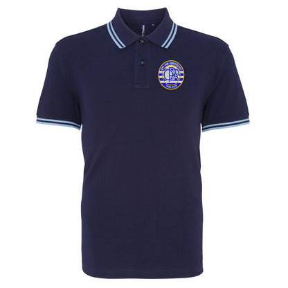 QPR 140th Anniversary 1886-2026 Embroidered Tipped Polo Shirt