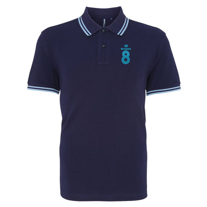 McIlroy 8 Embroidered Tipped Polo Shirt
