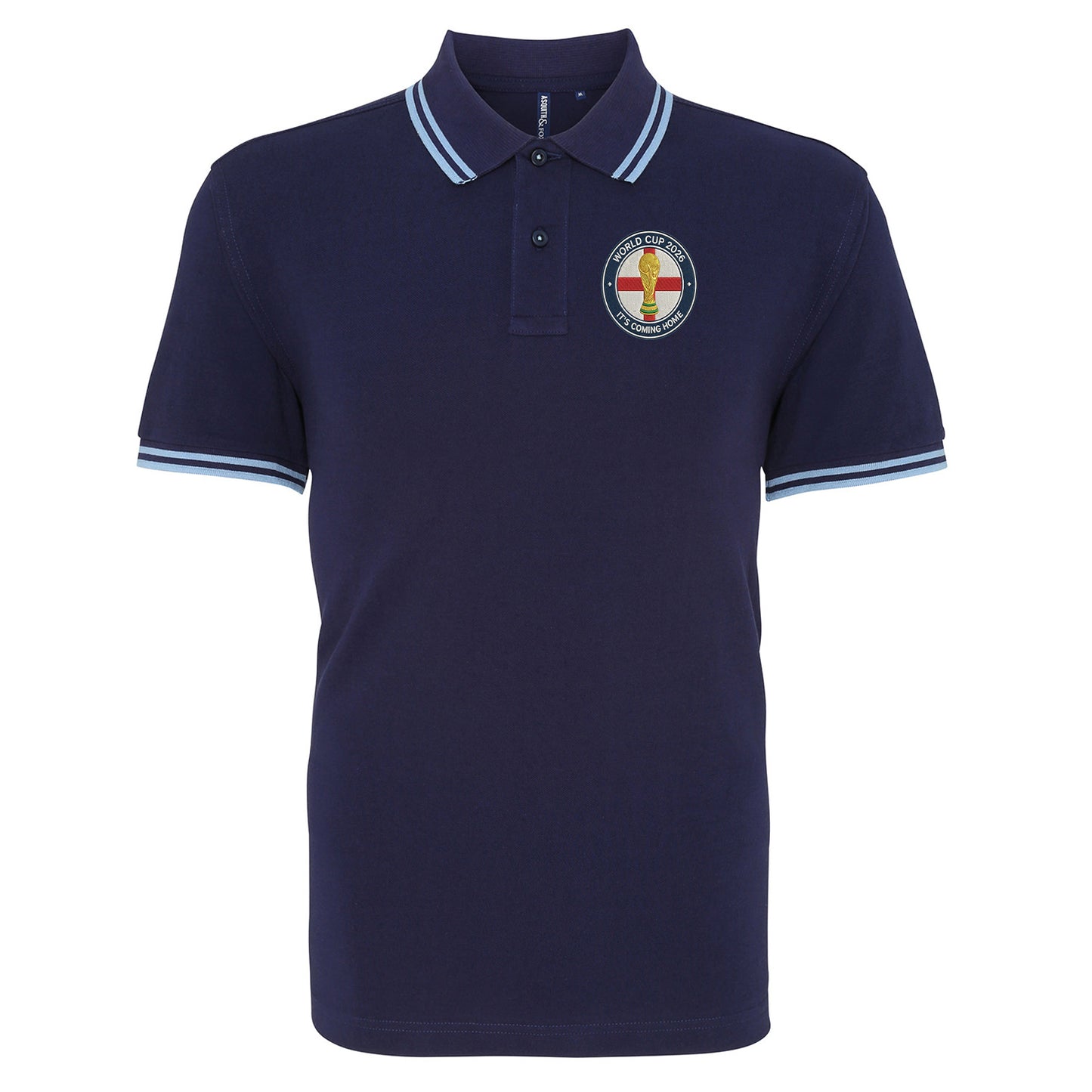 England World Cup 2026 Tipped Polo Shirt
