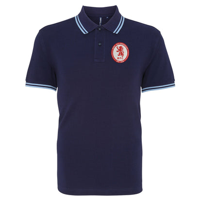 Middlesbrough 150th Anniversary Tipped Polo Shirt 
