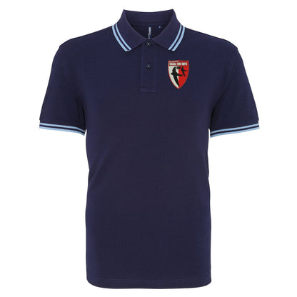 Old School Walsall Tipped Polo Shirt 