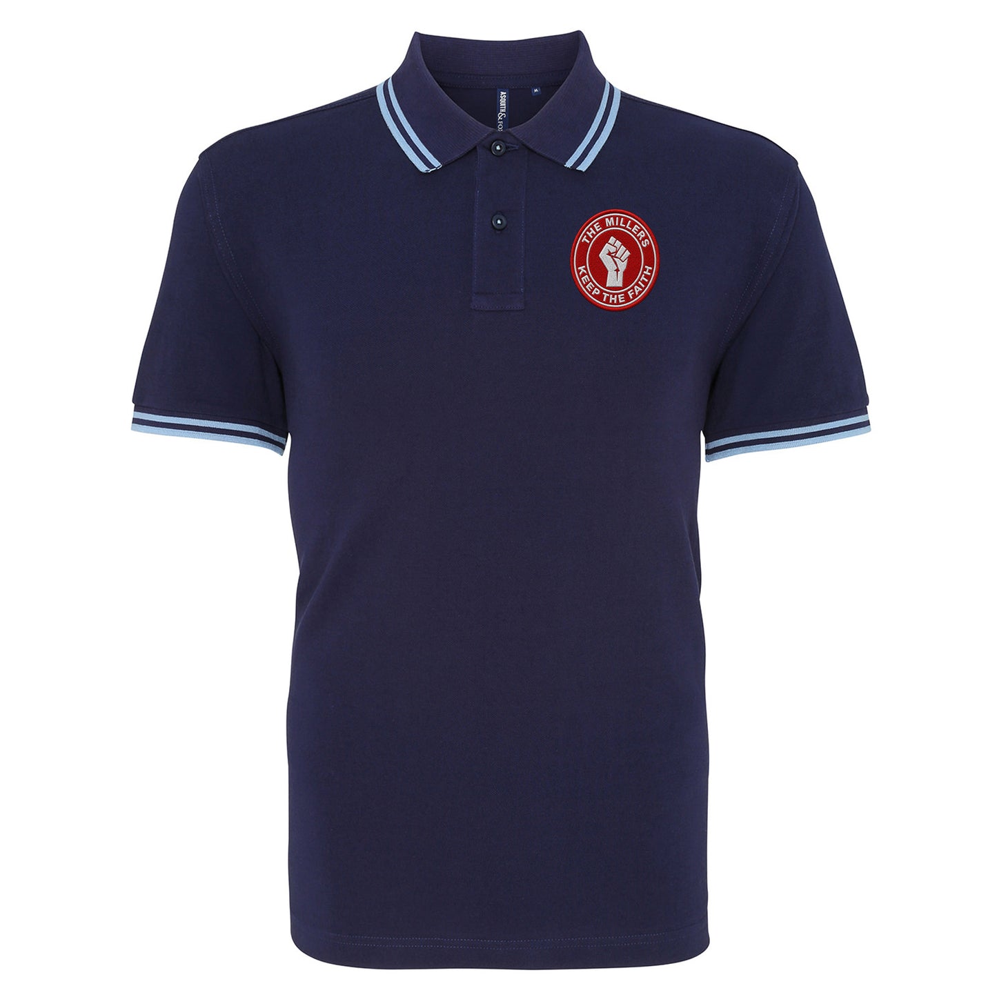 Rotherham United The Millers Football Fans Tipped Polo Shirt 