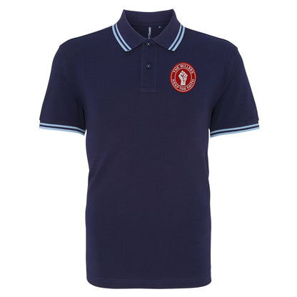 Rotherham United The Millers Football Fans Tipped Polo Shirt 