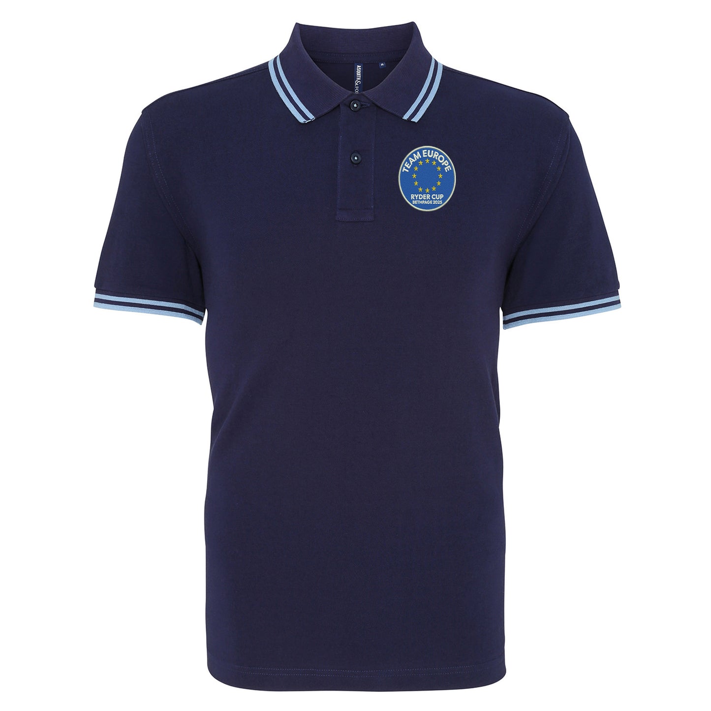 Team Europe Ryder Cup 2025 Tipped Polo Shirt