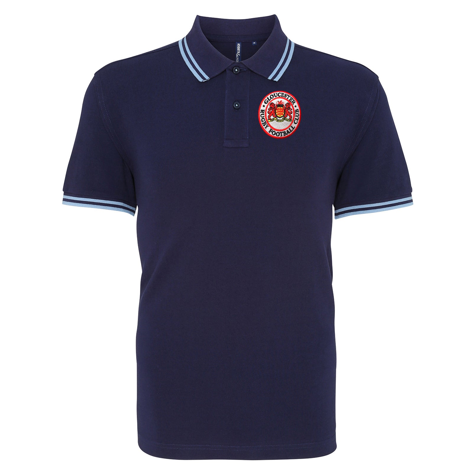 Gloucester Rugby Union Tipped Polo Shirt