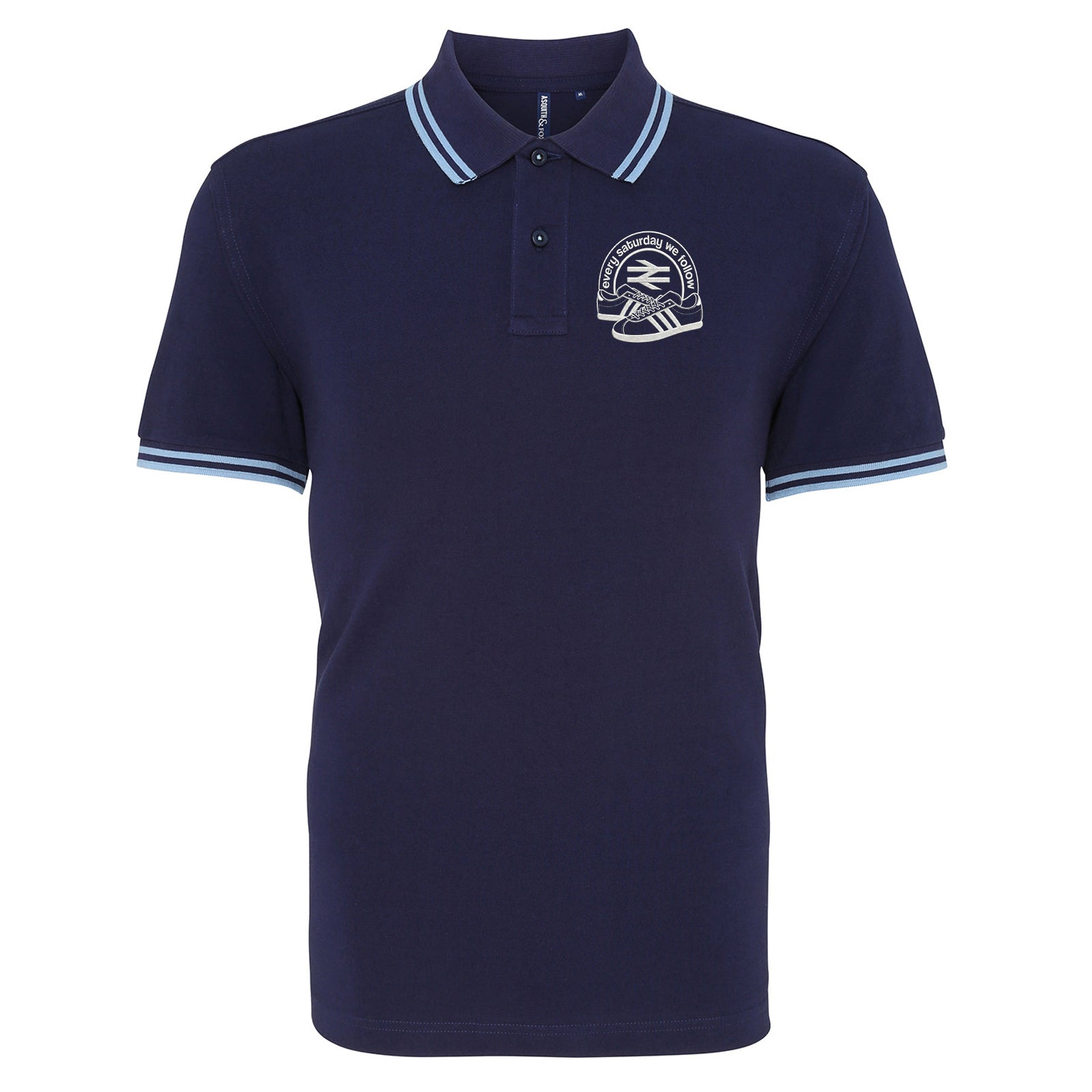Football Fans Tipped Polo Shirt 