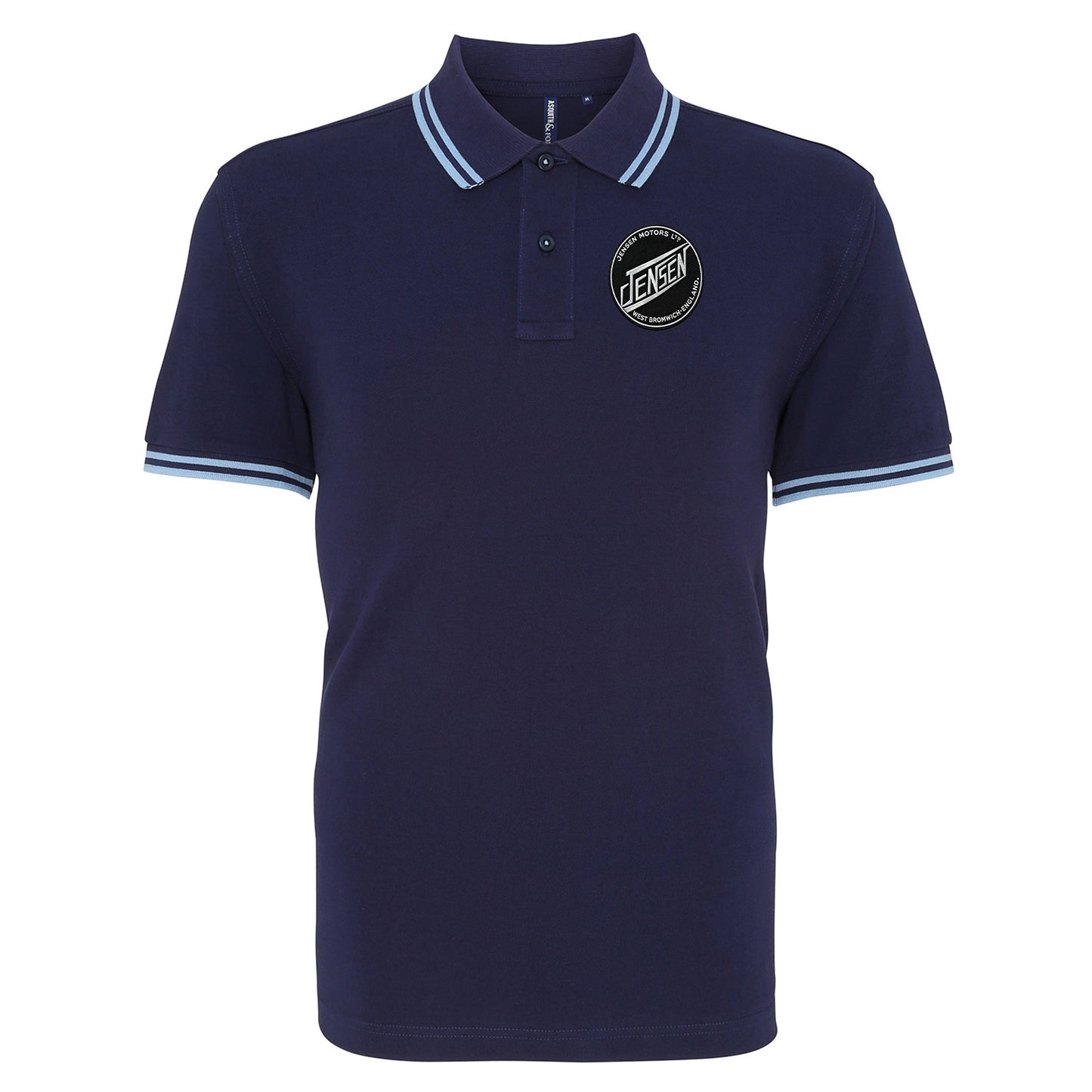 Jensen Motors Limited West Bromwich Tipped Polo Shirt
