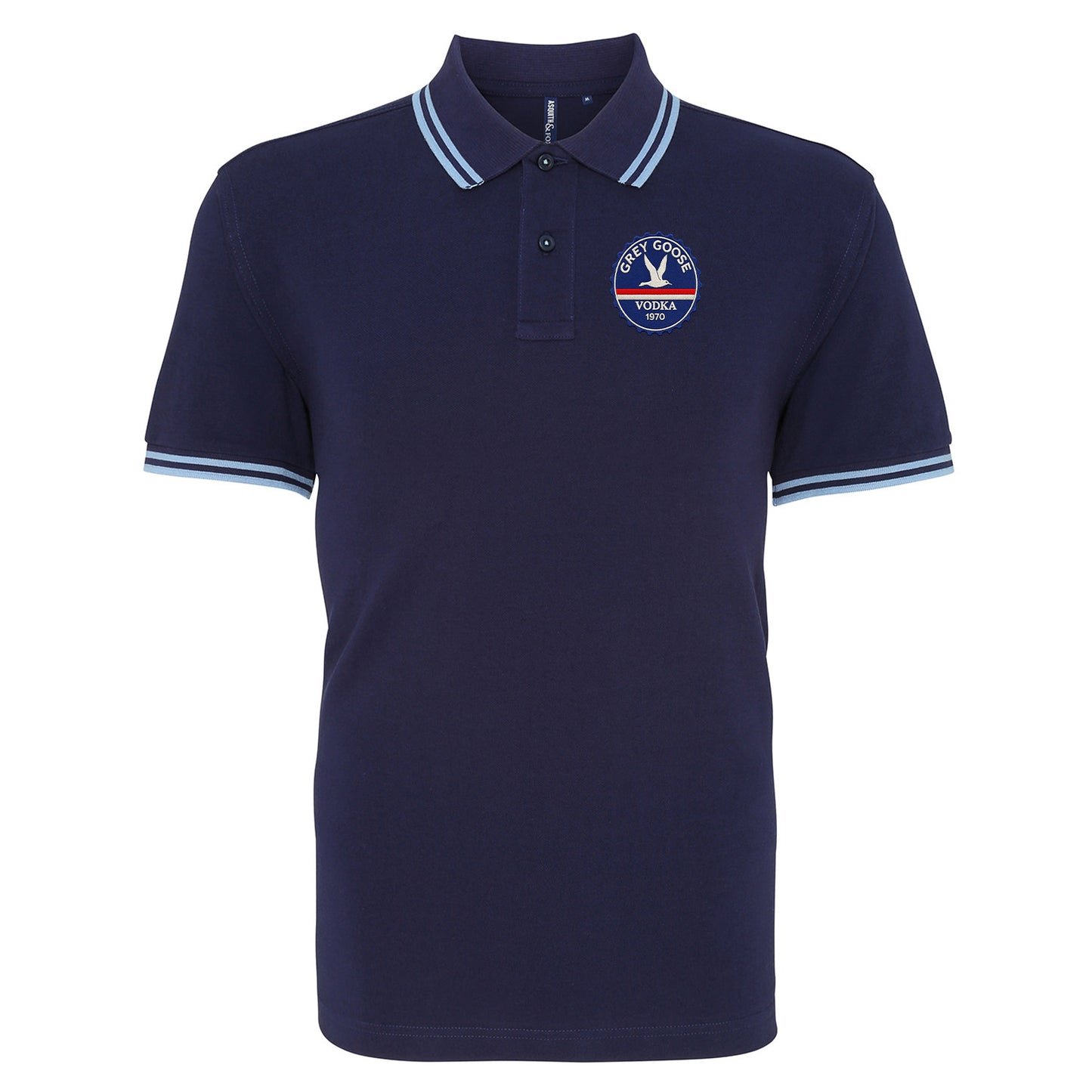 Grey Goose Vodka Tipped Polo Shirt
